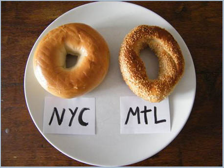 Montreal bagels