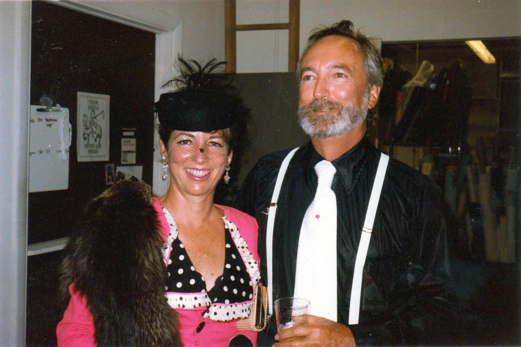 John Davies and his sister Estelle Milch