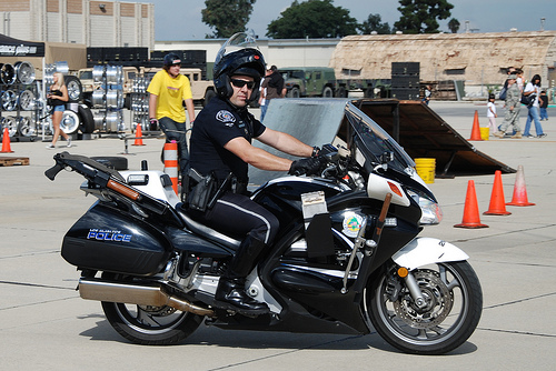 los alamitos police motorcycle