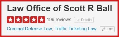 YELP Rated #1 Traffic Ticket Attorney in California